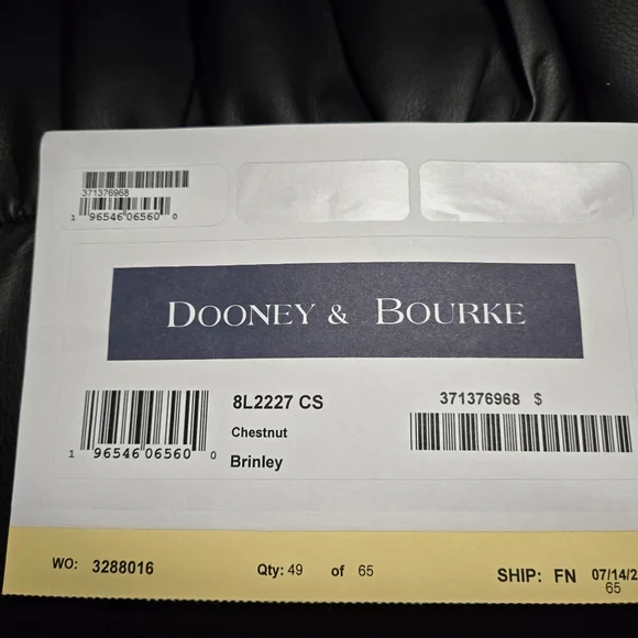 Dooney and Bourke Florentine Brinley Bag - Picture 6 of 8